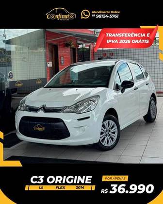 CITROËN C3 1.5 ORIGINE 8V FLEX 4P MANUAL